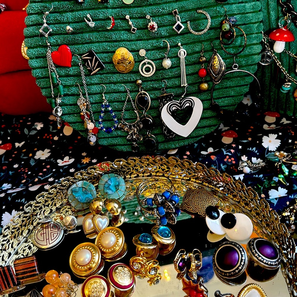 Earrings As Is Shown In Live